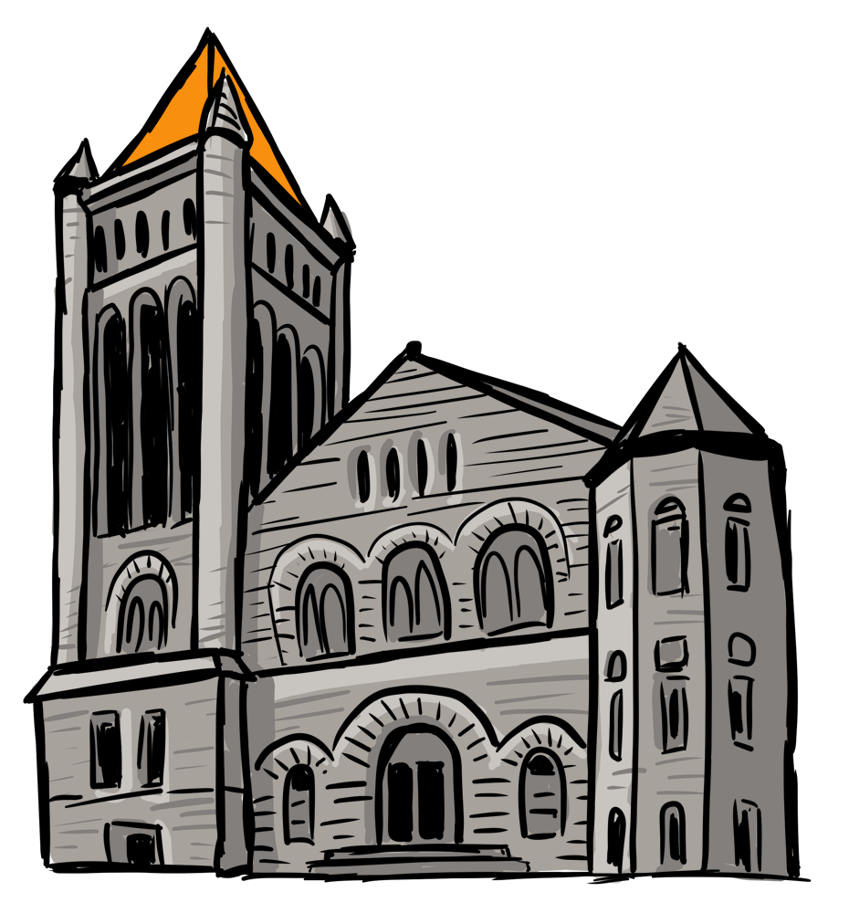 drawing of Altgeld Hall