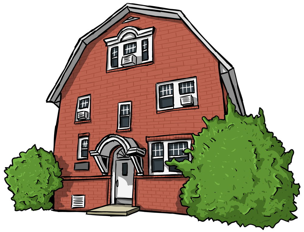 drawing of Nesbitt Center
